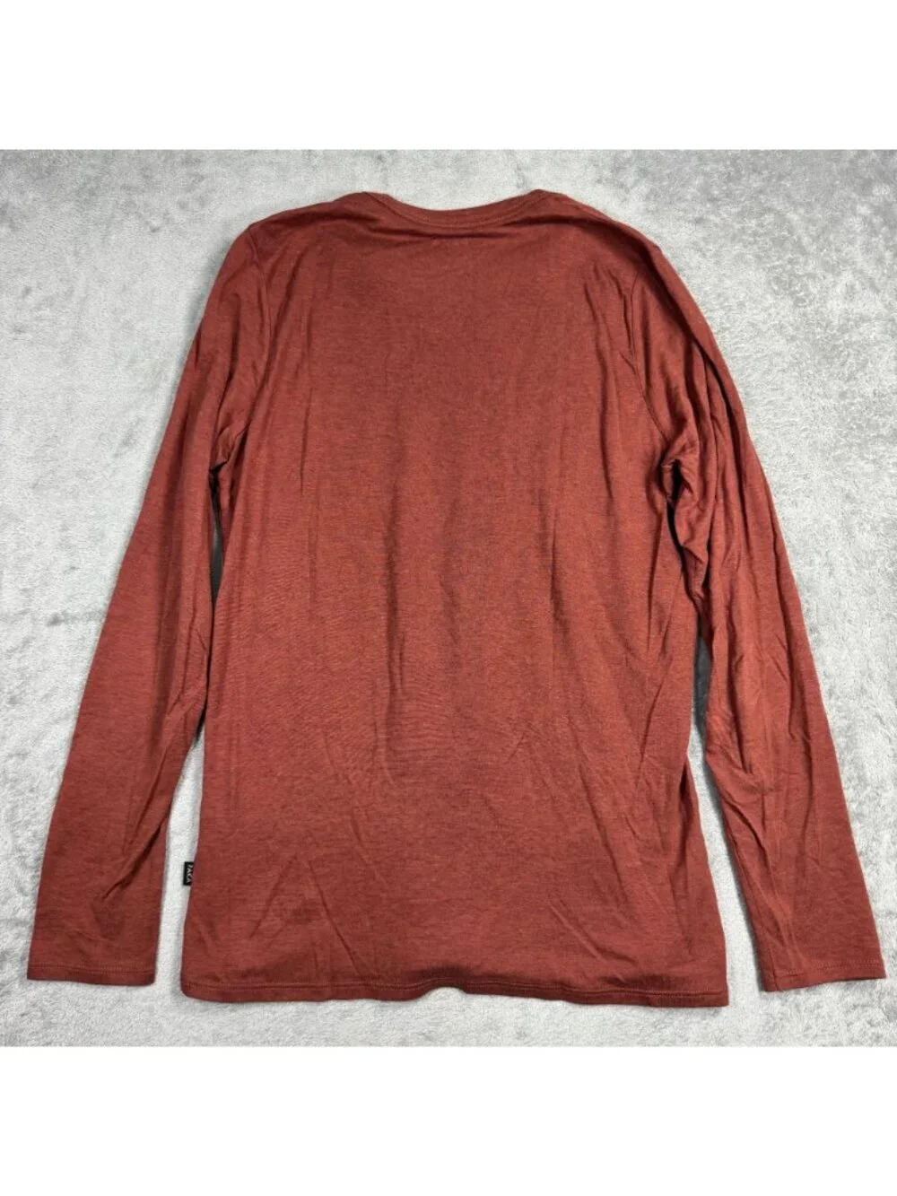 PAKA Royal Alpaca Blend Crewneck Red Pullover Long Sleeve Shirt Sz S Lightweight - Picture 5 of 9